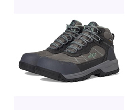 Keen Utility&reg; Women's 8 in. Skokie Waterproof Carbon Toe Work Boot - Magnet / Grey / Black