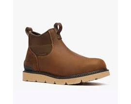 Georgia Boots&reg; Men's 6 in. Flex Wedge Chelsea Carbon Toe Work Boots - Brown