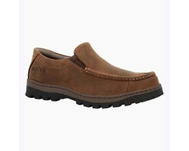 Rocky&reg; Men's Outback LTE Moc Toe Outdoor Loafer - Brown