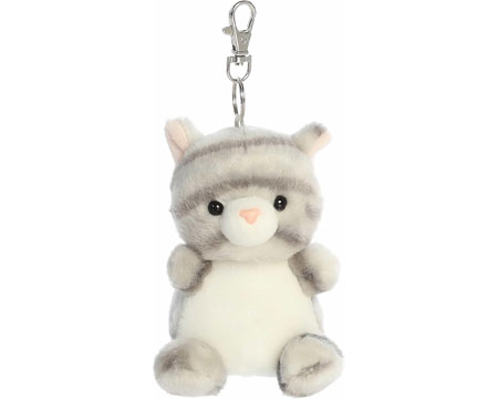 Aurora&reg; Palm Pals� Silver Kitty Clip-On