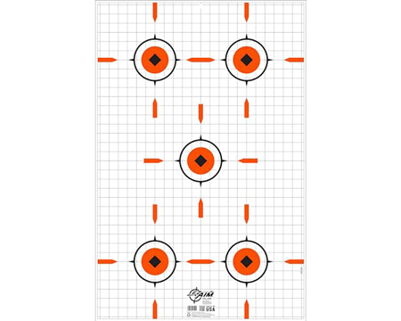 Allen Company&reg; 23X35 in. Ez-Aim Sight Grid Shooting Target & Backer Corrugated 