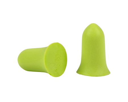 Allen Company&reg; 25 Pair - Ultrx Tapered Foam Ear Plugs - Lime
