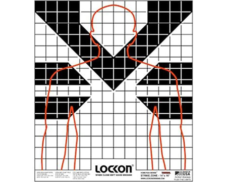 Pro-Shot&reg; 14X16 in. Lock On Strike Zone Tactical Targets - 8 Pk