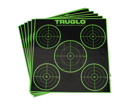 Truglo&reg; 12X12 Target 5-Bull - 6 Pk