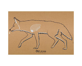 Allen Company&reg; 35X23 in. Ez-Aim Coyote Silhouette Shooting Target - Tan