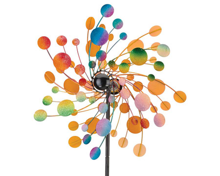 Real Art & Gifts&reg; 19 in. Multi Bright Confetti Wind Spinner 