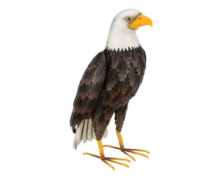Real Art & Gifts&reg; Standing Royal Bald Eagle Sculpture