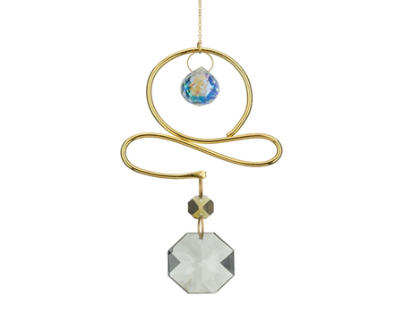 Regal Art & Gift&reg; Decorative 3.25 in. Bronze Crystal Celestial Swirl