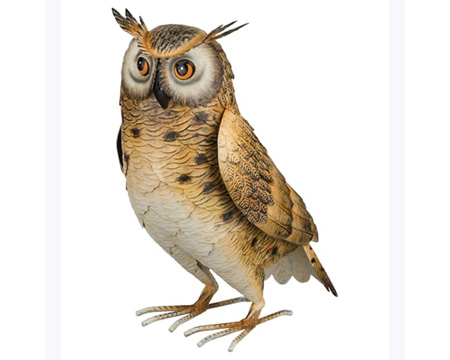 Regal Art & Gift&reg; Decorative 14 in. Long Eared Owl Bird Statue