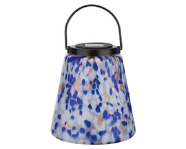 Regal Art & Gift&reg; Decorative Metal Acrylic Lawn Ornament Murano White Lantern