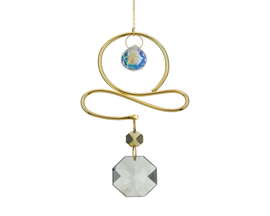 Regal Art & Gift&reg; Decorative 3.25 in. Bronze Crystal Celestial Swirl