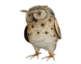 Regal Art & Gift&reg; Decorative 9 in. Long Eared Owl Bird Statue