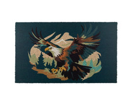 Regal Art & Gift&reg; 18 in. X 30 in. Eagle Coir Doormat