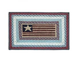 Earth Rugs&reg; 20X30 in. PP-15 Rectangle Oblong Patch Flag Area Rug