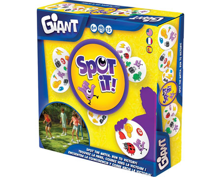 Spot It!&reg; Giant ML Card Game