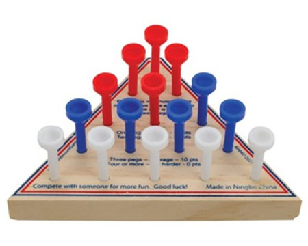 Wooden Peg Game