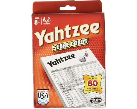 Yahtzee&reg; Score Pads