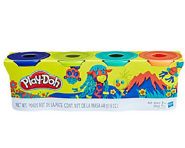 Play-Doh&reg; 4 Pack - Wild Colors