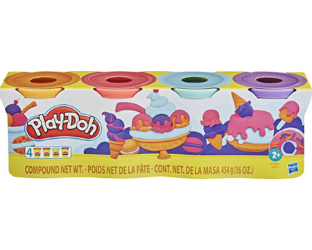 Play-Doh&reg; 4 Pack - Sweet Colors