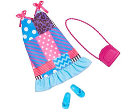 Barbie&reg; Patchwork Print Dress Fashion Pack