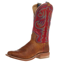 Hyer&reg; Men's 13 in. Sawyer Shrunken Shoulder Vintage Goat Top Cowboy Boot - Red