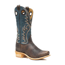 Hyer&reg; Mccune Chocolate/Aqua Bison Cut