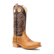 Hyer&reg; Riley Tan/Brown Cowhide Boots