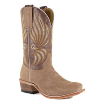 Hyer&reg; Women's 11 in. Willow Brook Dusty Tops Roughout Boots - Sandy Suede