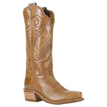 Hyer&reg; Women's 13 in. Leawood Cowhide Boots - Honey Mestiza Tops