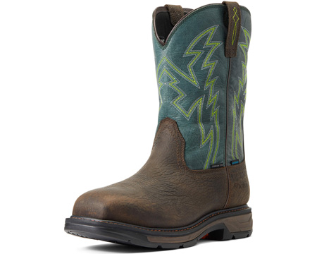 Ariat&reg; Men's WorkHog XT BOA Waterproof Carbon Toe Work Boots - Bruin Brown