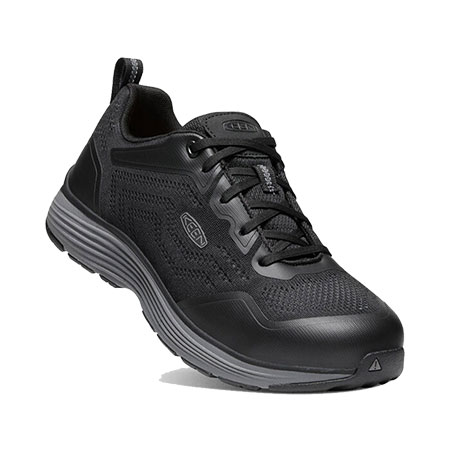 Keen Utility&reg; Men's Sparta 2 Aluminum Toe Work Shoes in Steel Grey/Black