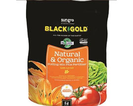 sungro&reg; Black Gold&reg; Natural & Organic Potting Soil + Fertilizer