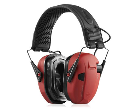 Savior Equipment&reg; Apollo Electronic Earmuffs - Red