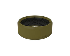 Groove Life&reg; Zeus Silicone Ring Size 10 - Olive Drab