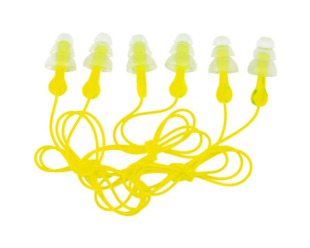 Peltor� Tri-Flange Cord Earplugs 3 Pack