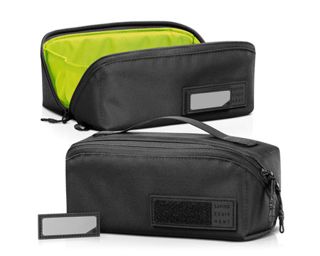 Savior Equipment&reg; Utility Pouch - Obsidian Black/Neon Green
