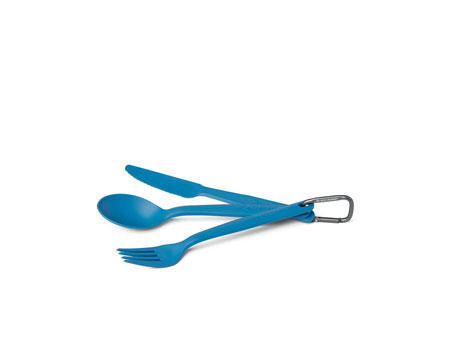 Camp Cutlery 3 Piece Set - Blue