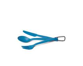 Camp Cutlery 3 Piece Set - Blue