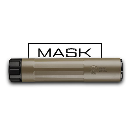 Dead Air&reg; Mask Rimfire Suppressor - FDE