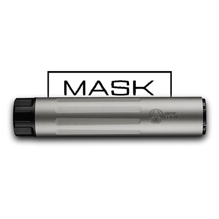 Dead Air&reg; Mask Rimfire Suppressor - Silver