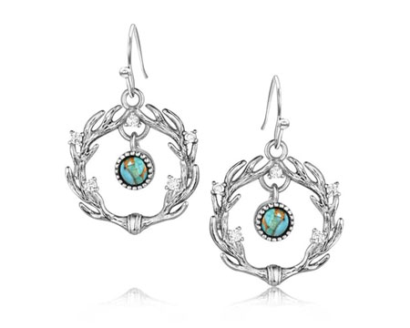 Montana Silversmiths&reg; Hunter�s Moon Earrings
