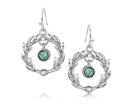 Montana Silversmiths&reg; Hunter�s Moon Earrings