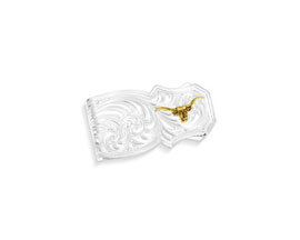 Montana Silversmiths&reg; Men's Trail Boss Longhorn Money Clip