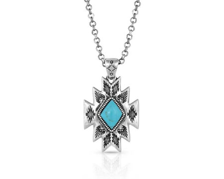Montana Silversmiths&reg; Turquoise Star Pendant