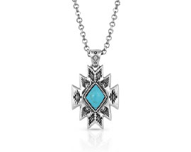 Montana Silversmiths&reg; Turquoise Star Pendant