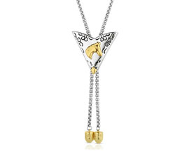 Montana Silversmiths&reg; Regal Rider Bolo Necklace