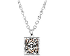 Montana Silversmiths&reg; Ranch House Floral Necklace