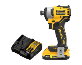 DeWalt&reg; 20V Max Atomic Brushless Compact Impact Driver Kit