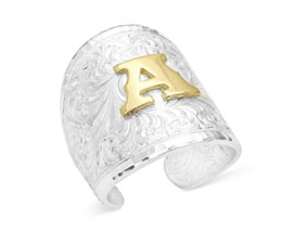 Montana Silversmiths&reg; Engraved Initial A Ring