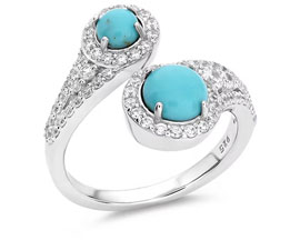 Montana Silversmiths&reg; Fearless Luster Turquoise Ring